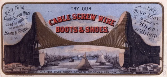 Bottes et Chaussures à Vis Câblées, 1874-75
